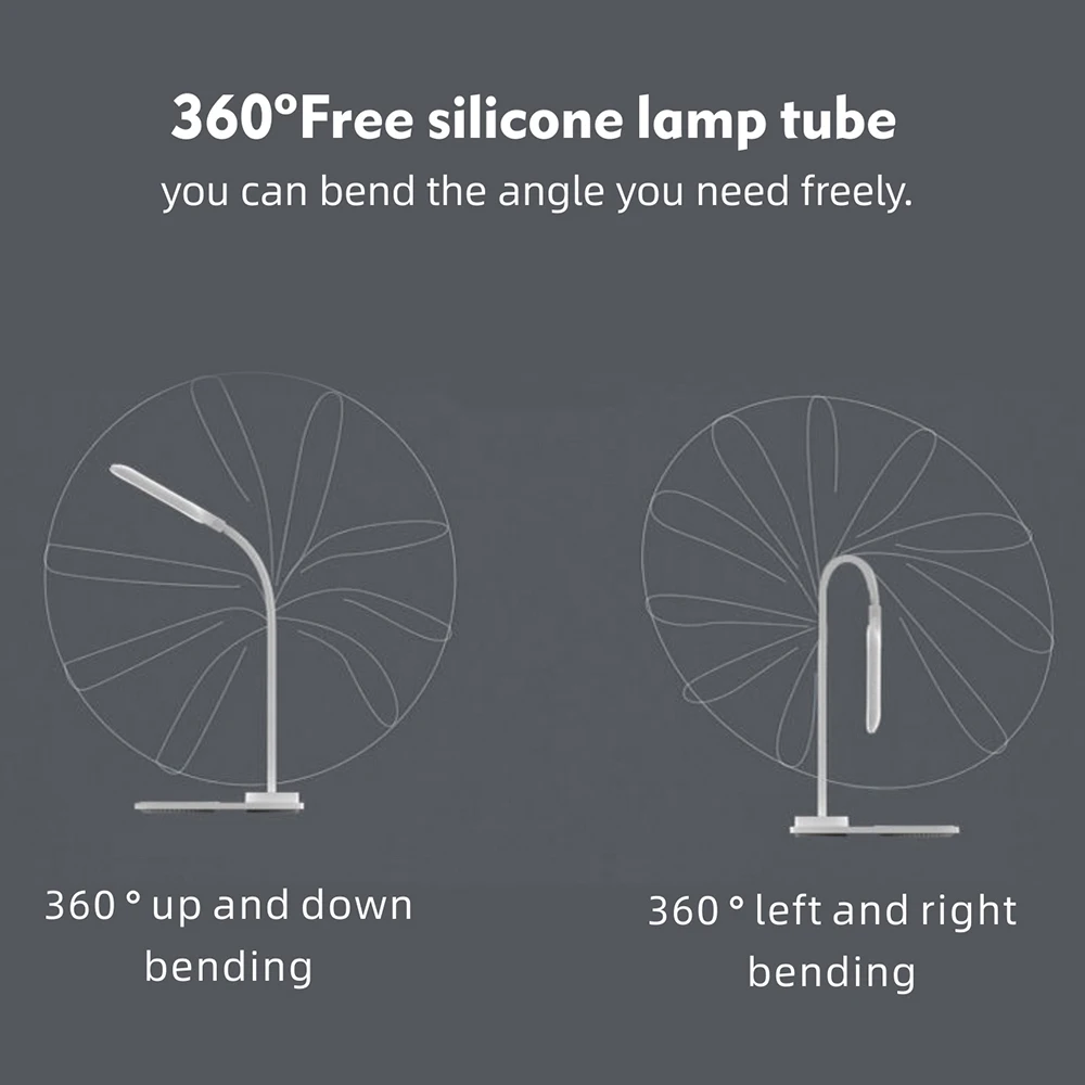 Светодиодный настольный светильник быстрая Беспроводная зарядка настольная