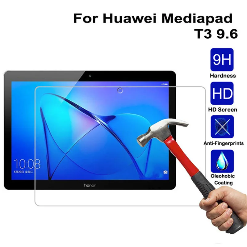 Закаленное стекло для Huawei Media Pad T3 10 защита экрана планшета 9 6 дюйма закаленное