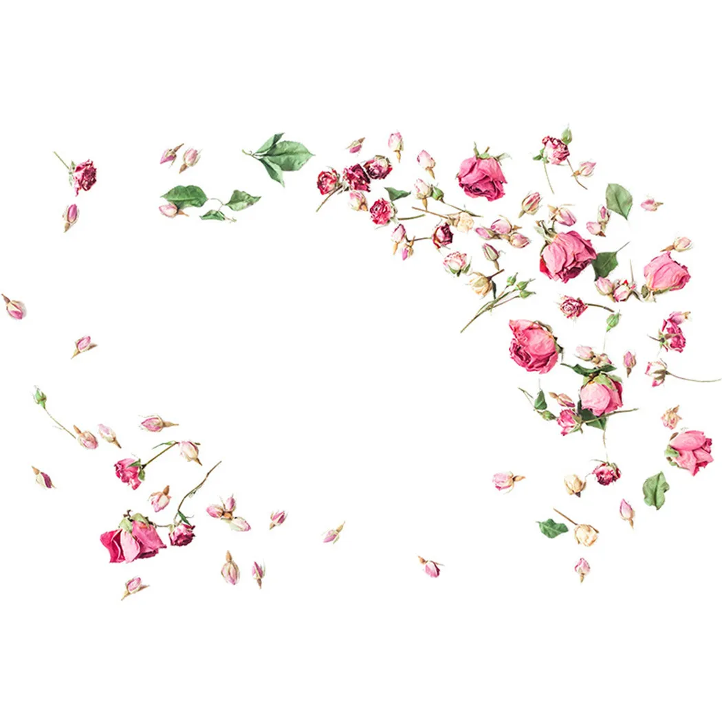 

Rose Wall Sticker Sticker Wall Waterproof Beautiful Decoration Landscaping