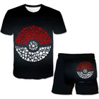 Футболка и шорты для мальчиков и девочек 4-14 лет
