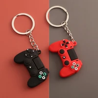 new creativity personality simulation game keychain ring pendant men and women couple key chain bag pendant wholesale