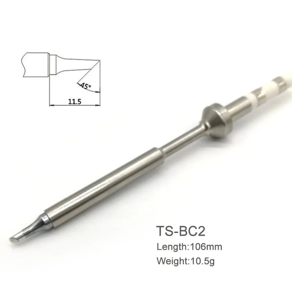 

Мини-паяльник TS100, цифровой наконечник для паяльника B2 BC2 C4 D24 K I Ku ILS C1, без содержания свинца