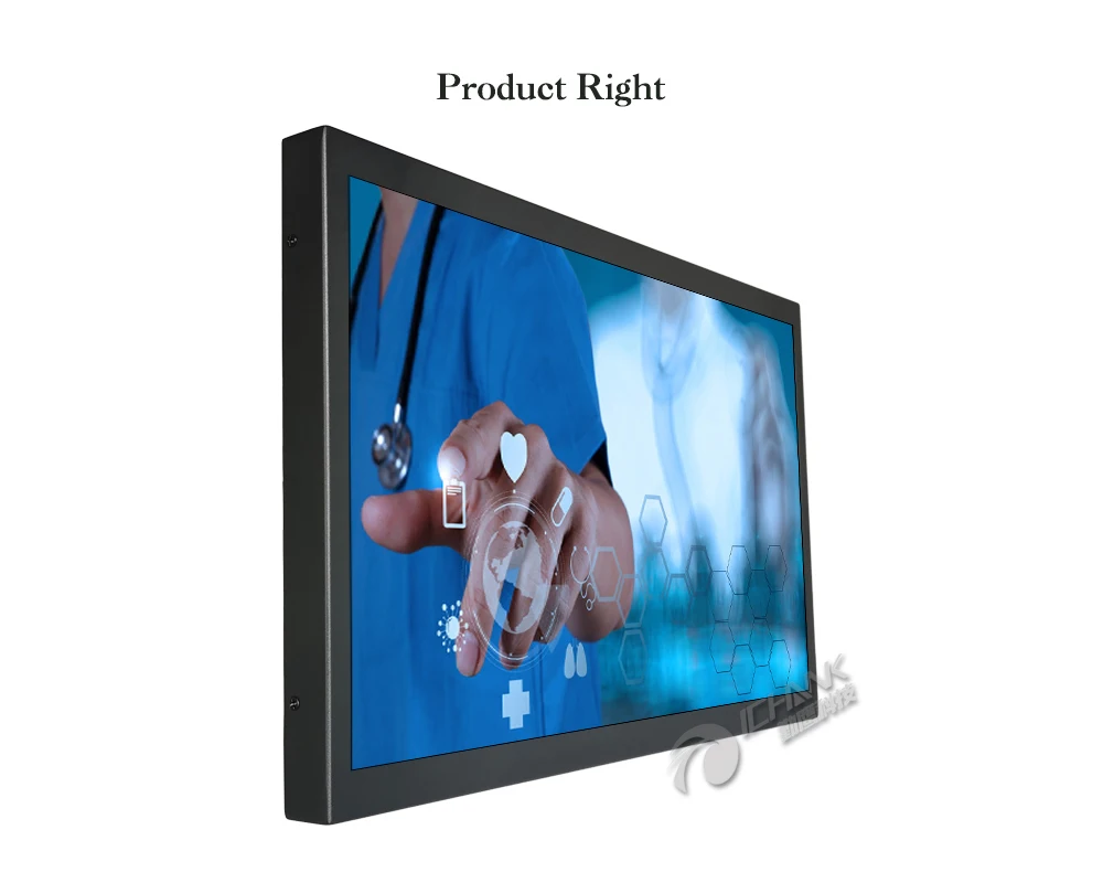 ZB190TC-V592/19 дюймов 1440x900 16:10 широкоформатный металлический корпус HDMI VGA USB POS машина промышленный сенсорный монитор ЖК-экран