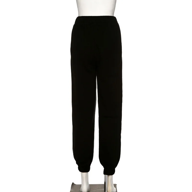 

Winter Pants Trousers High Waisted Long Pant Casual Black Jogger Sweatpants Harajuku Warm Pants Women Streetwear ASPA20260