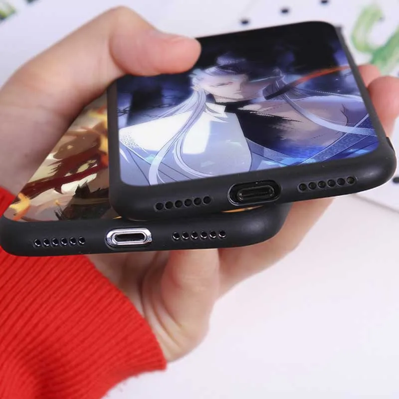 Nezha cartoon Soft Silicone Phone Case for iPhone X XS MAX XR 7 8 6 6S plus 5S SE |