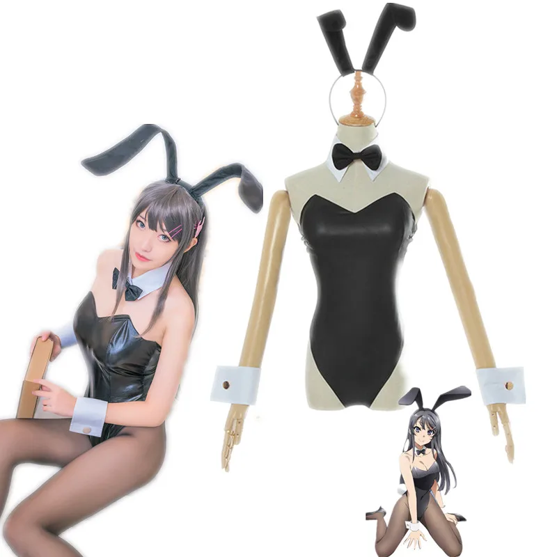 Женский комбинезон для косплея Seishun Buta Yarou wa Bunny Girl Senpai no Yume wo Minai|Костюмы из фильмов