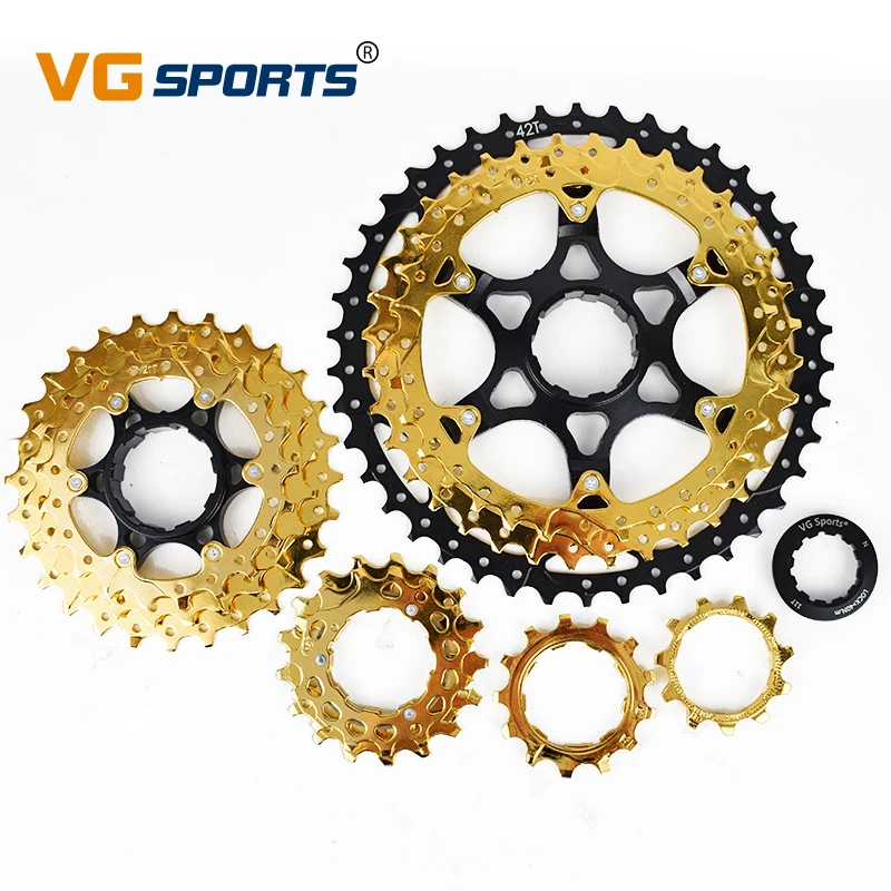 VG sports 9 10 11 12 скоростей MTB раздельный велосипед freewheel сверхлегкий алюминиевый
