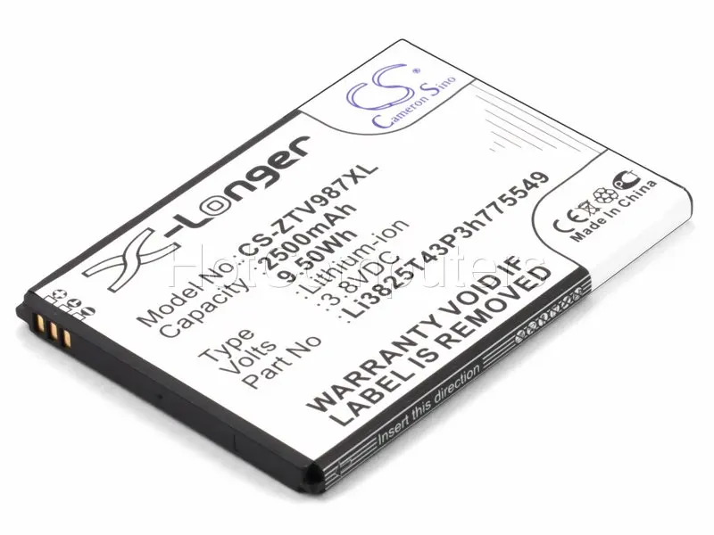 Аккумулятор для телефона ZTE V967S V987 (LI3825T43P3H775549) | Мобильные телефоны и аксессуары