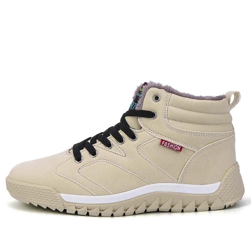 

Новинка 2020, высокие зимние ботинки большого размера из хлопка, удобная уличная спортивная обувь, размеры 39-44