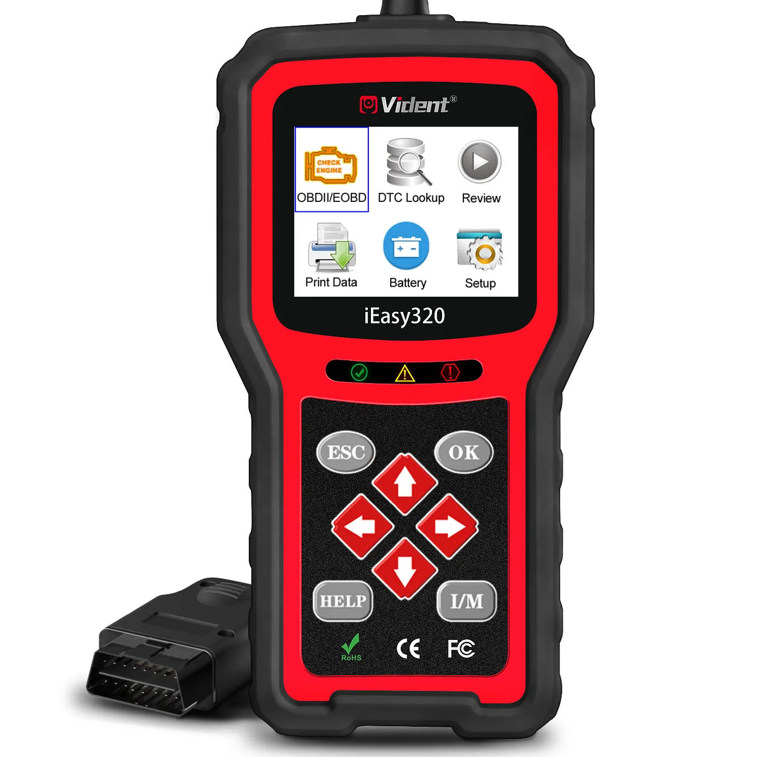Считыватель кодов VIDENT iEasy320 OBDII/EOBD + CAN|Электрические тестеры и щупы| |