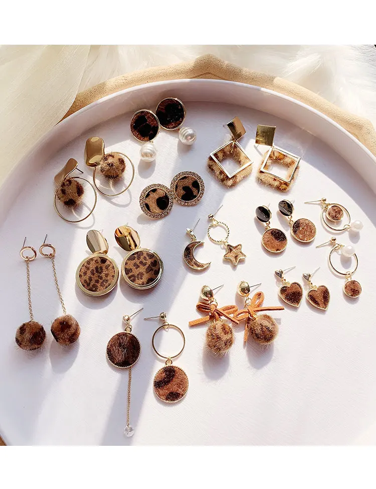 Новые корейские висячие серьги CDE2 в форме сердца винтажные геометрические