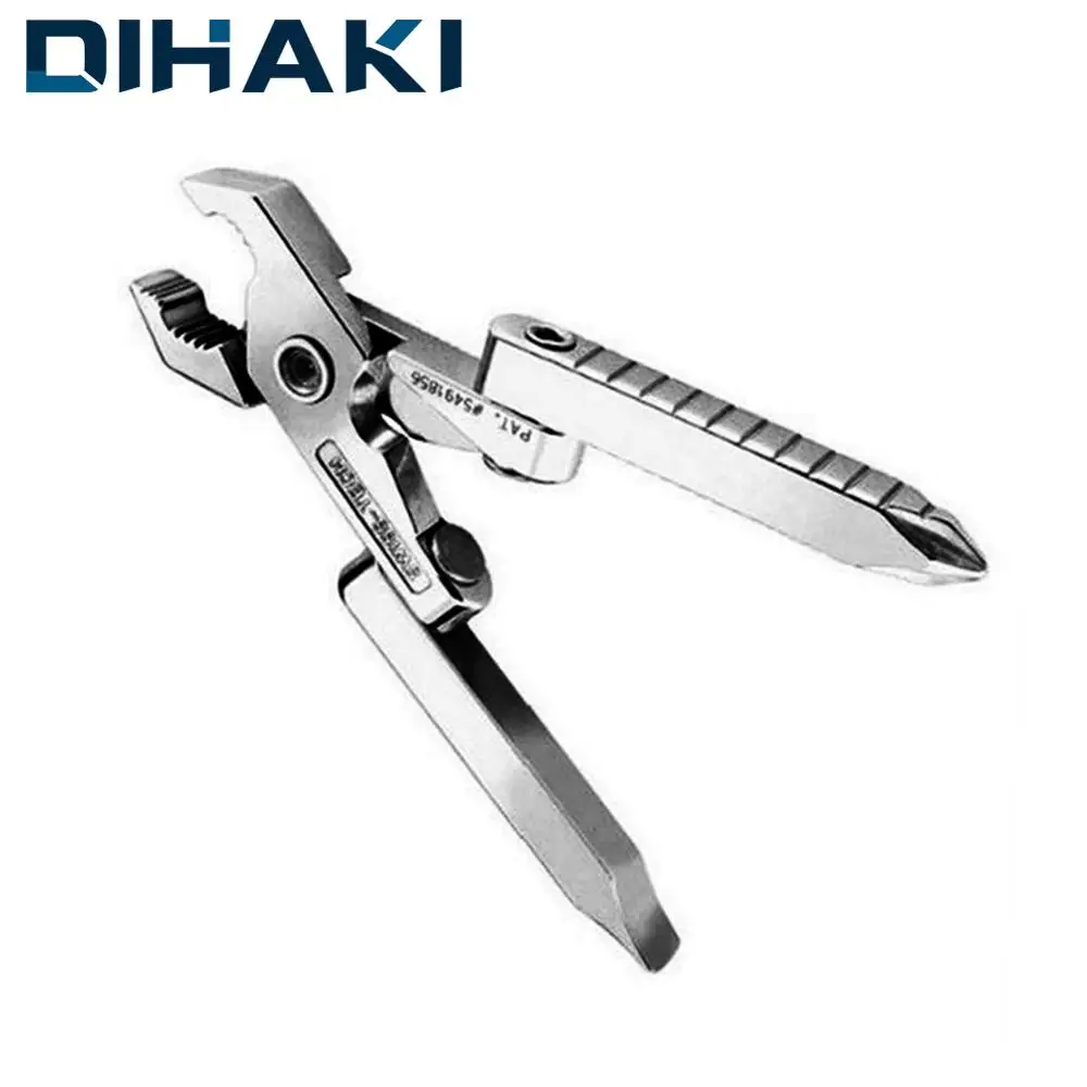 Фото Mini Pliers Keychain Multitool Micro Folding Pocket Muilti functional Plier Outdoor Survival Clamp Hiking Camping - купить