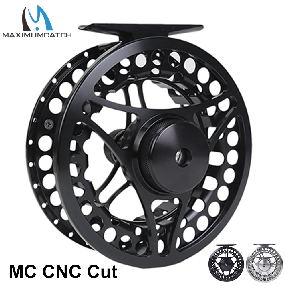 Максимальный вес MC 2 11 CNC машинная резка катушка для нахлыста большая алюминиевая