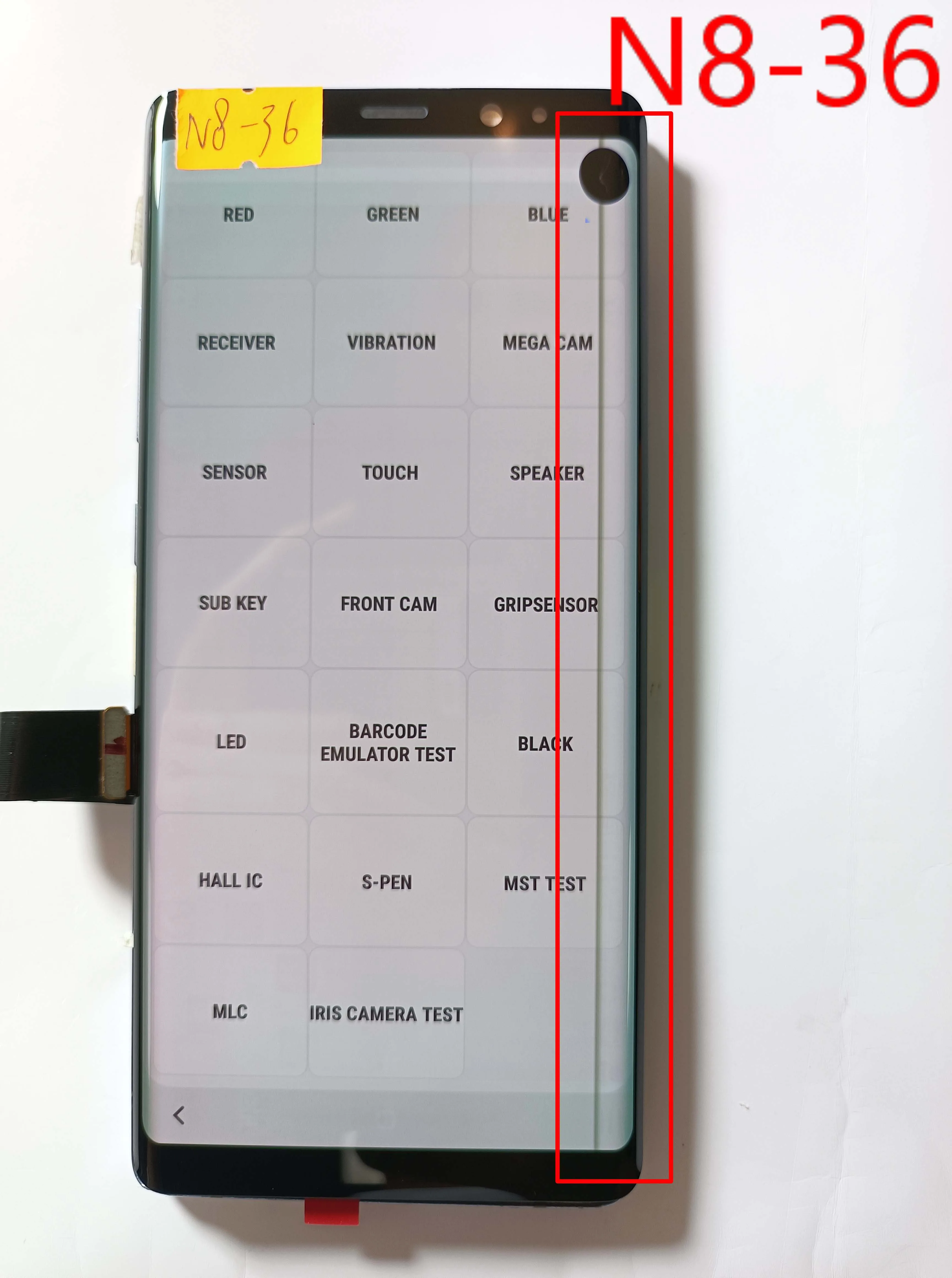 ЖК-дисплей с сенсорным экраном и дигитайзером в сборе для Samsung Galaxy Note8 Note 8 |