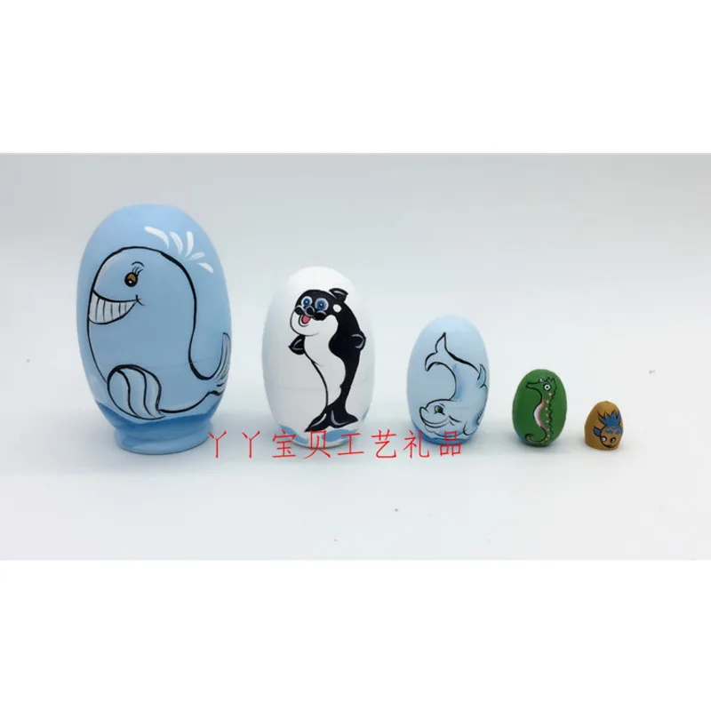 5 слоев русская креативная ручная Матрешка кукла персонализированные морские