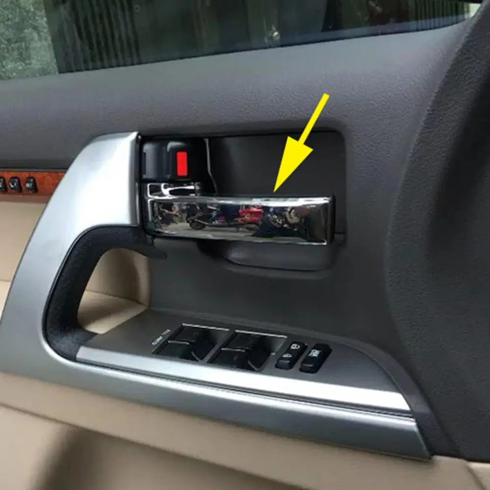 Хромированные автомобильные аксессуары накладка на дверную ручку Накладка для