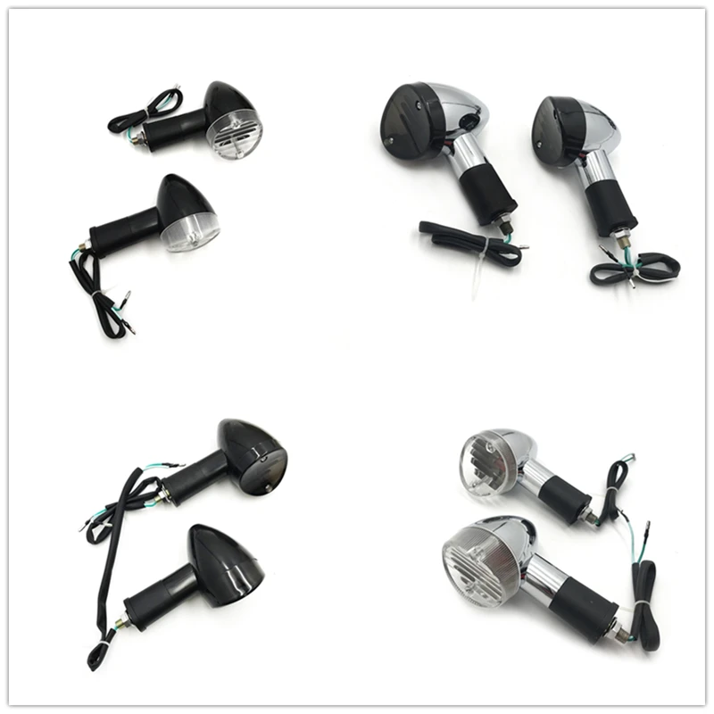 

Aftermarket free shipping Motorcycle parts Universal 12V Turn Signal Light Indicator Blinker For Harley davidson Yamaha 2PCS