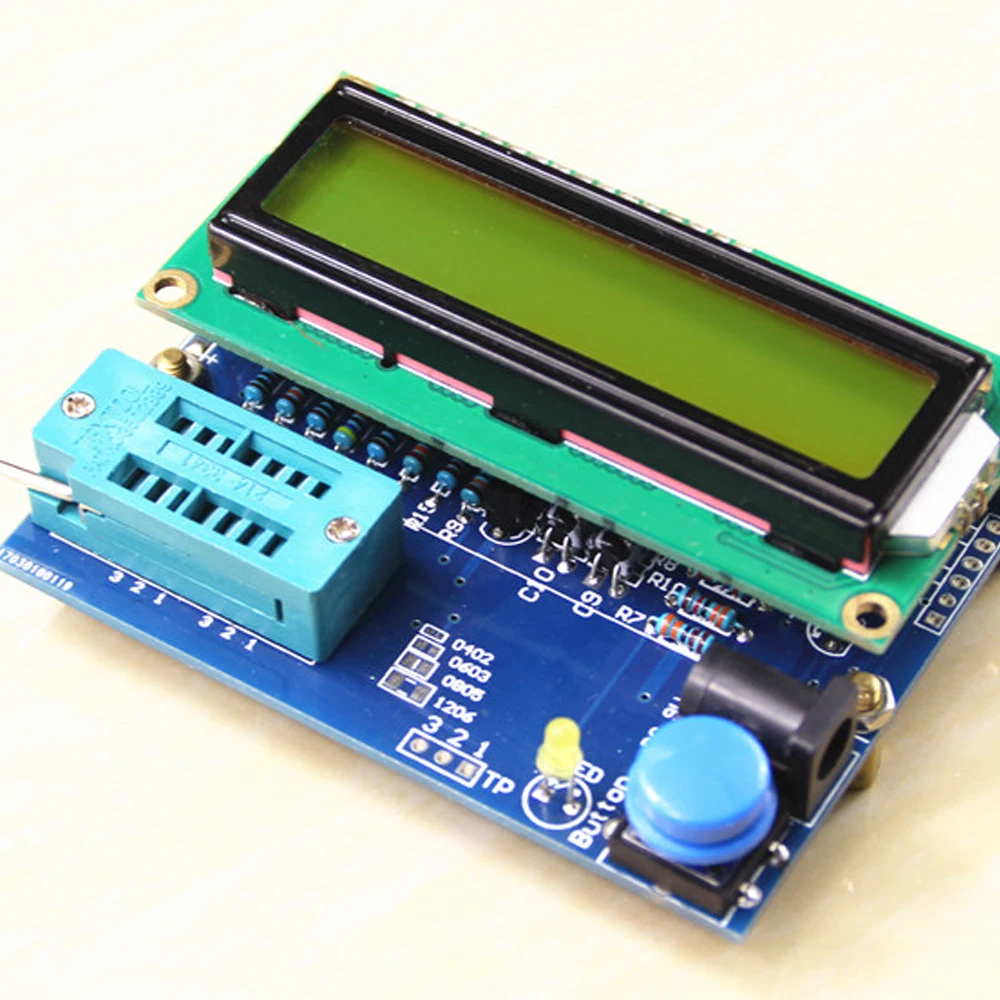 Многофункциональный транзисторный тестер DIY комплект резистор конденсатор