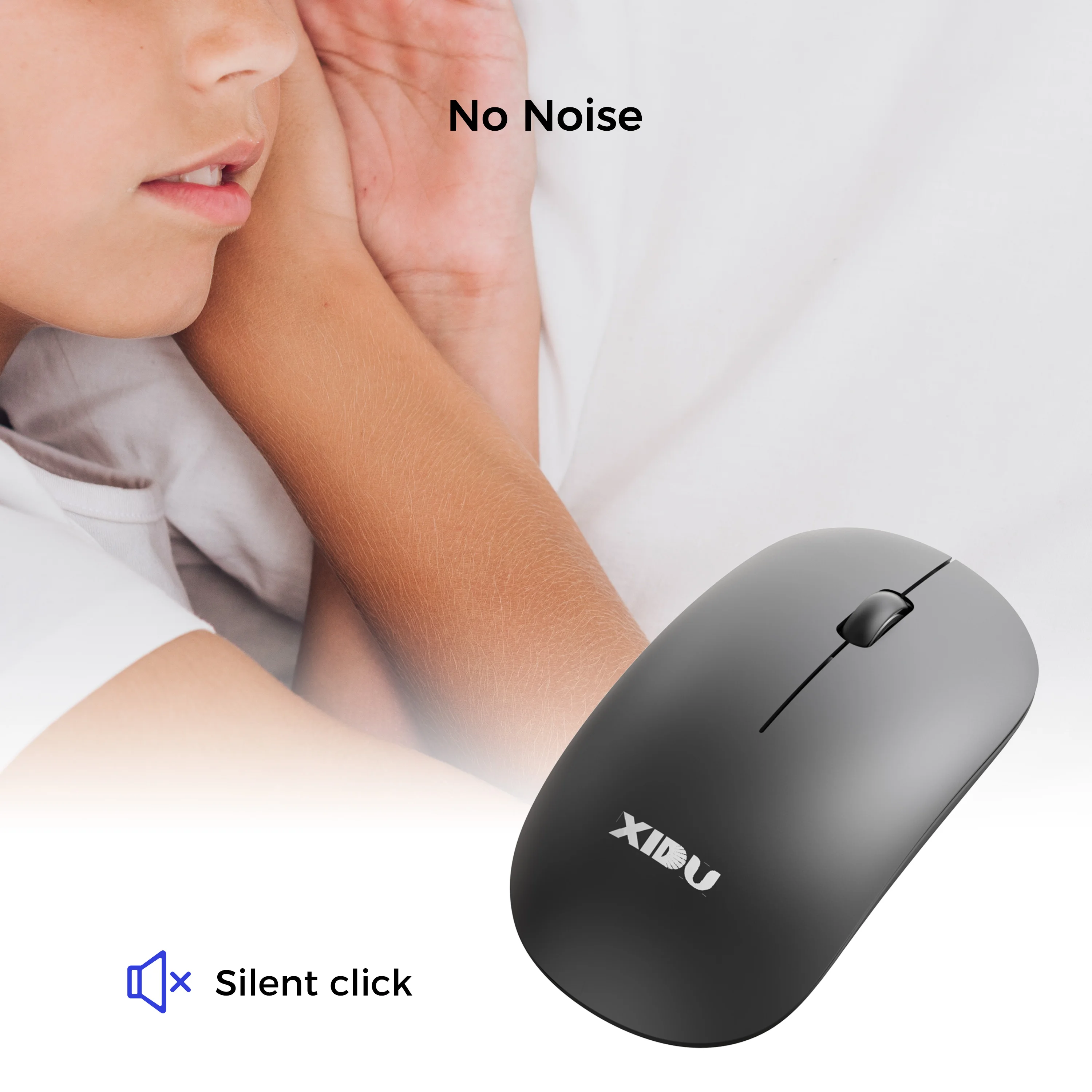 Мышь компьютерная беспроводная эргономичная 1000DPI 2 4 ГГц|Мыши| |