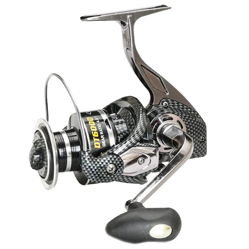 12 + 1BB спиннинг катушка спиннинга для морской рыбалки Алюминий сплав рокер без