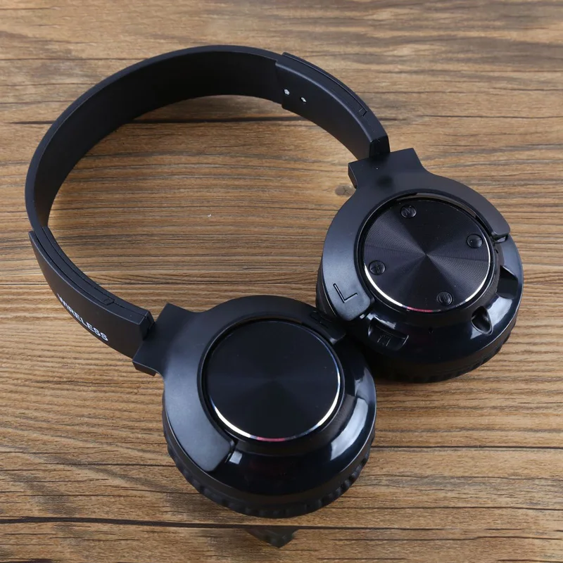 MS K15 Новые портативные беспроводные наушники металлическая складная Bluetooth