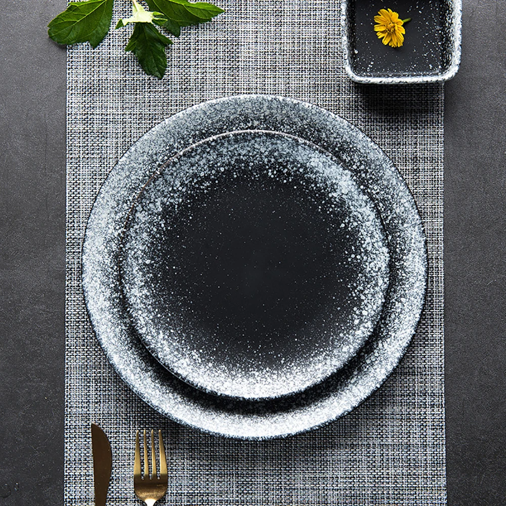 6/8 дюймов японский Стиль дома Керамика Западная стейк блюдо столовые приборы