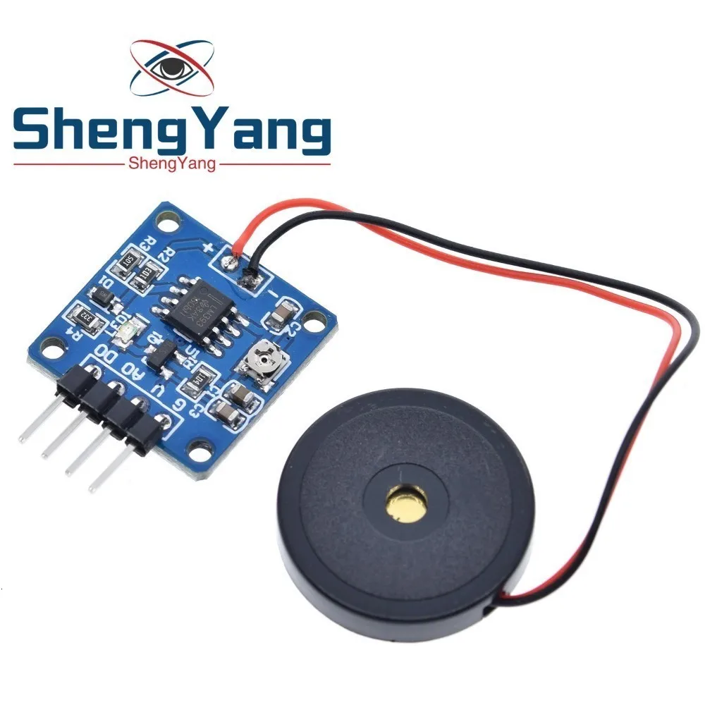 ShengYang 5V пьезоэлектрический фильм переключатель датчика вибрации модуль ttl выход уровня для Arduino