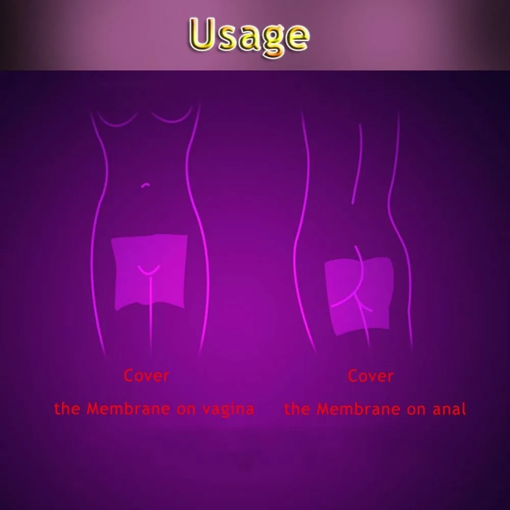 Супер тонкая мягкая мембрана для орального секса интимная пленка вагинального