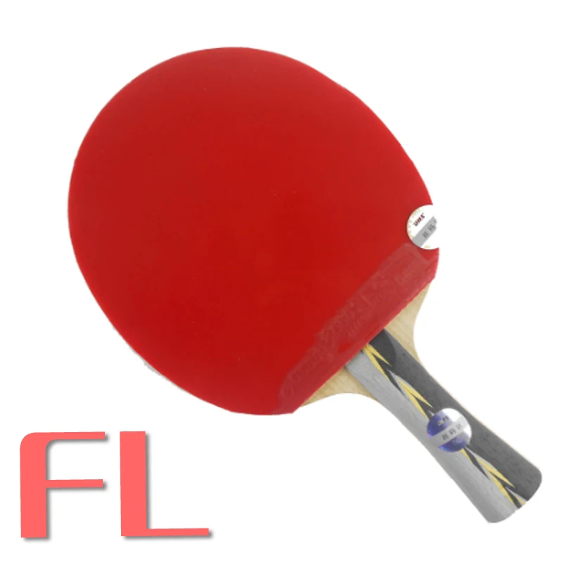 shakehand long FL Pro Настольный теннис PingPong Combo весло ракетки DHS POWER. G7 PG7 PG.7 PG 7 с NEO Hurricane3 и G555 FL - Цвет: shakehand long FL