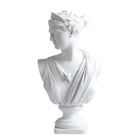 apollo head portraits bust greek mythology artemis statue home decoration resin sculpture sketch practice aesthetic room decor
