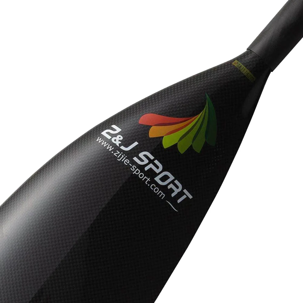 ZJ Спорт углеродного волокна гоночное крыло Epic среднего лезвия весло для байдарки