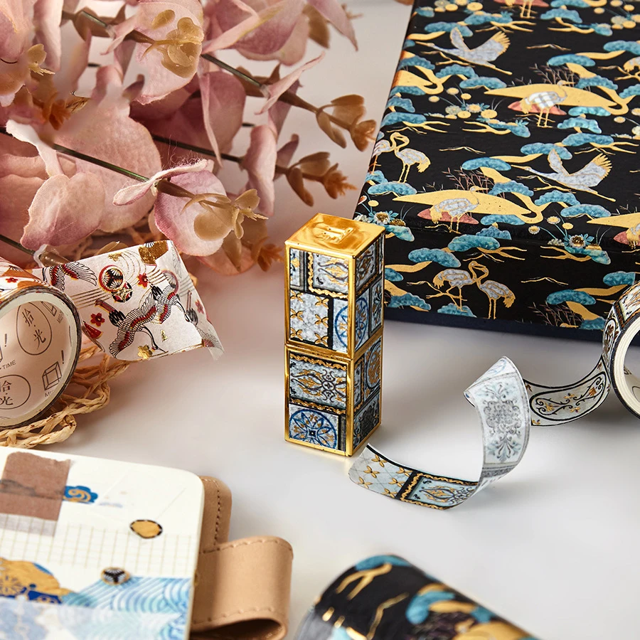 5 лент/коробка декоративная клейкая лента для фотоальбома|Офисный скотч| |