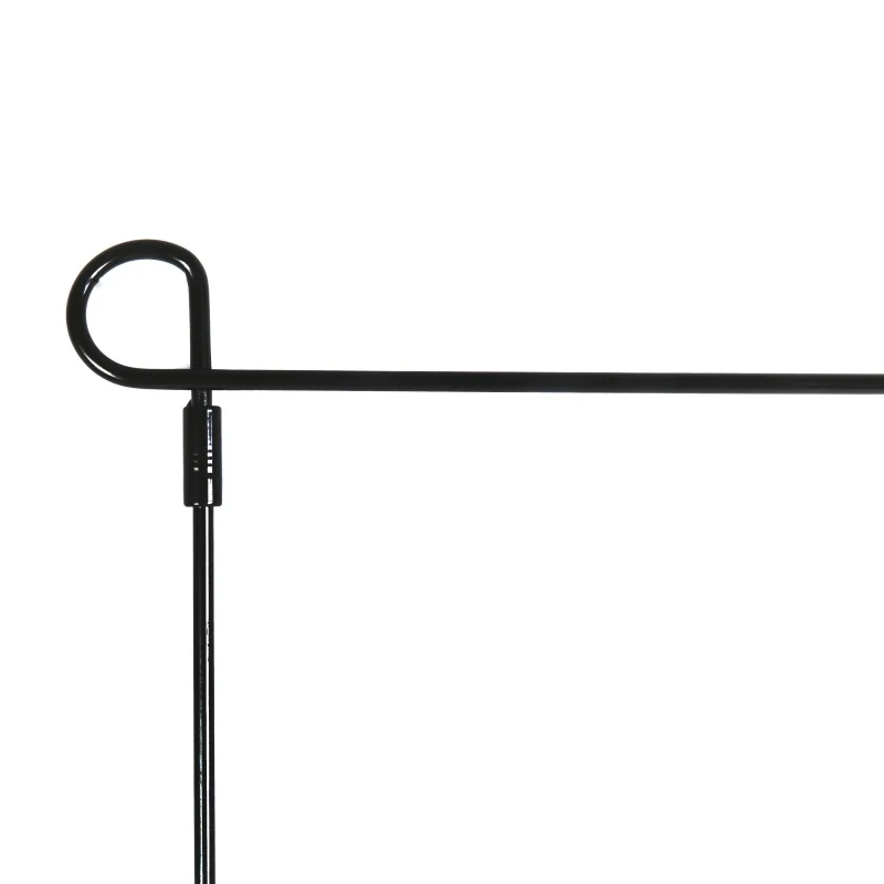 Флаг для сада аксессуары флагшток черный кованый железный маленький флаг