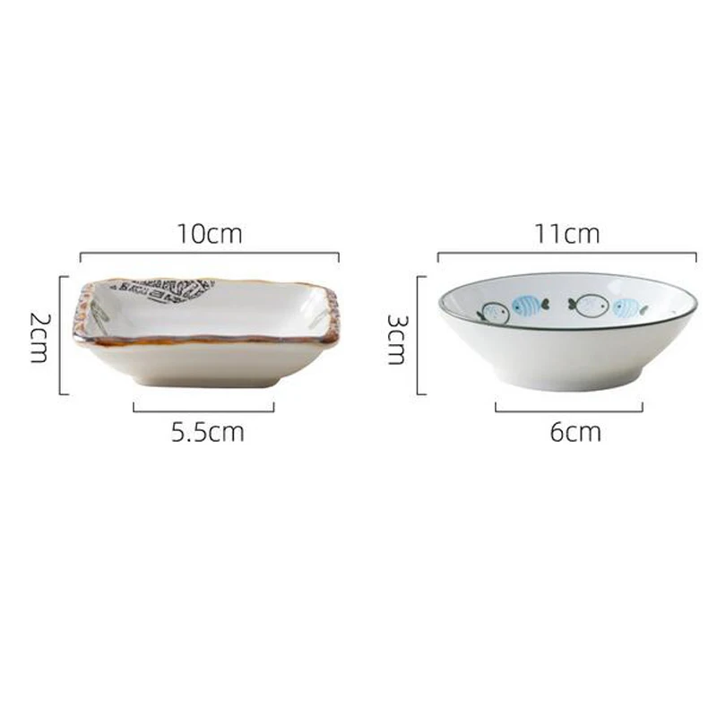 

Flavor dish ceramic dish household bone dish Japanese soy sauce round dish vinegar dish snack dish seasoning dish