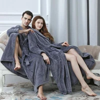 nightgown autumn and winter new yukata ladies couple waist long thick bathrobes flannel robe warm male nightgown %d1%85%d0%b0%d0%bb%d0%b0%d1%82 %d0%b4%d0%be%d0%bc%d0%b0%d1%88%d0%bd%d0%b8%d0%b9