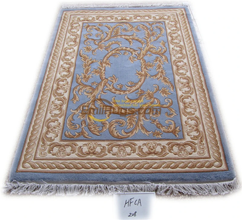 

Hand Made French Savonnerie Wool Rug Knitted Wool Knitting Carpets Turkish Mandala Area Runnerchinese aubusson rug