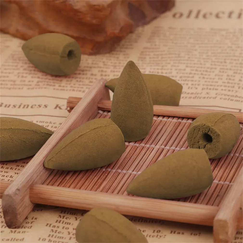 50 шт. пуля обратного потока благовоний башня из сандалового дерева благовония