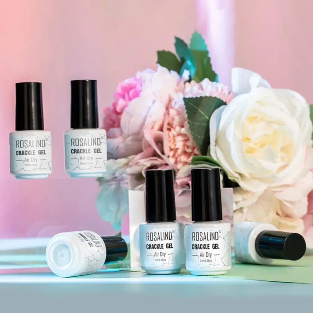 Трещины лак для ногтей длительное быстрое высыхание замочить от УФ светодиодный