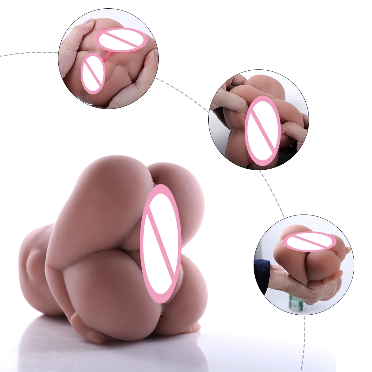 Идеальная плотная Вагина Реалистичная задница и мужские мастурбаторы секс