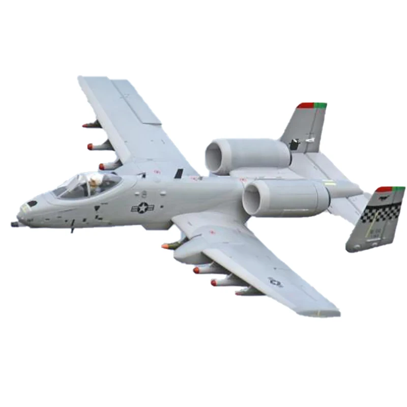 Окончательного Би A10 twin 64 мм дистанционный пульт самолет с самонастраиваемым