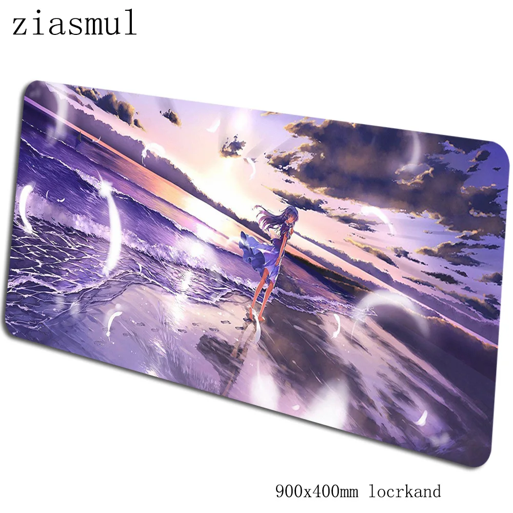Аниме Коврик для мыши 900x400x3 мм, игровой коврик для мыши, Новое поступление, коврик для мыши, геймерский компьютерный стол, толстый коврик, notbook mousemat pc - Цвет: pattern 6