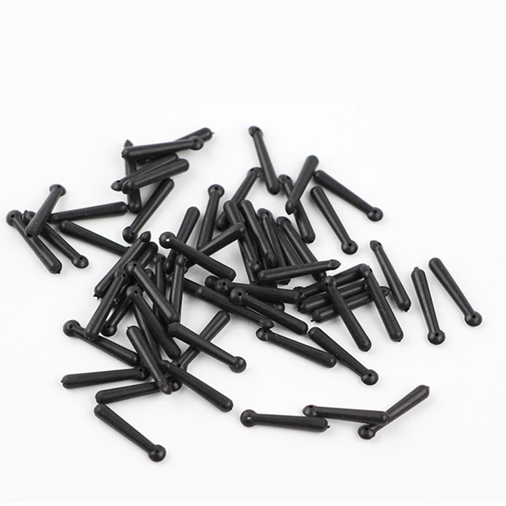 100 шт. поплавок для рыбалки высокое качество резиновый ловли карпа универсальный