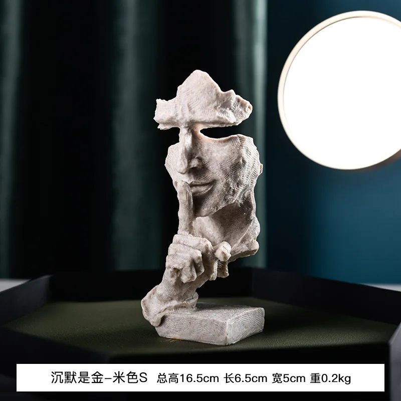 Творческие абстрактные аксессуары без динамика из песчаника полимерные поделки