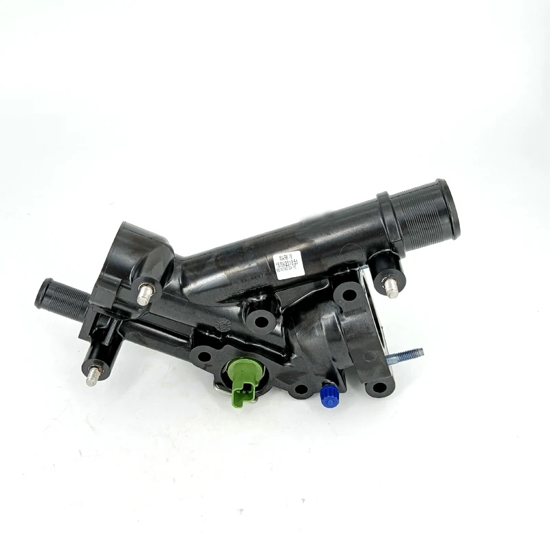 

Outlet Thermostat Housing Engine Cooling System Thermosta Tousing Flange 1338AV Used for Peug Car Accessories