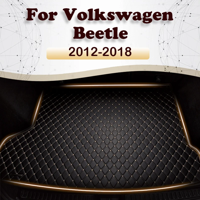 

Car trunk mat for Volkswagen Beetle 2012 2013 2014 2015 2016 2017 2018 Cargo Liner Carpet Interior Parts Accessories Cover