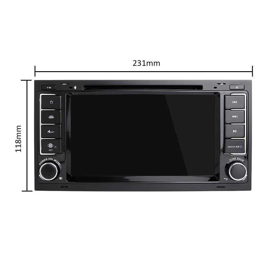 Ips DSP 8 Core 4G 64G 2 din Android 9,0 Автомобильный мультимедийный dvd-плеер gps Авторадио для VW/Volkswagen/Touareg/Multivan/T5 Автомагнитола