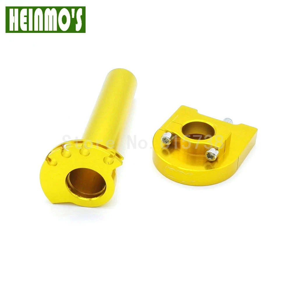 Серебряная алюминиевая рукоятка CNC для мотоцикла регулировки заслонки