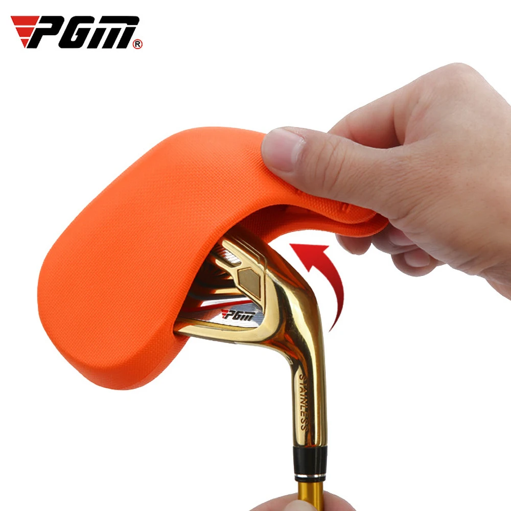 

Golf Club Head Cover Soft Rubber Iron Cover Iron Protection Full Set of 7 Pcs Waterproof Environmentally Friendly and Durable