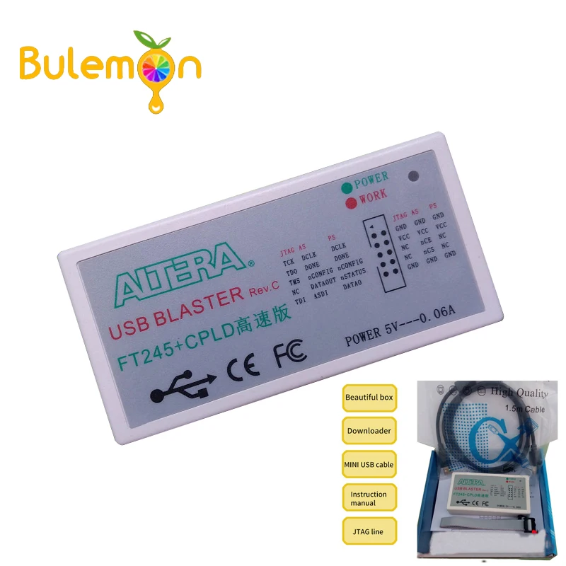 FT245 + CPLD высокоскоростное решение USB Blaster Altera линия загрузки симулятор для xp win7 win8