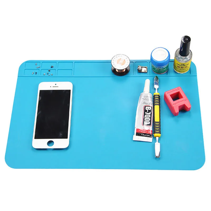 

Heat-Insulation Soldering Mat Job Tools Computer Phone Repair Tool Kit Working Repair Pad Heat-resistant Maintenance Platform